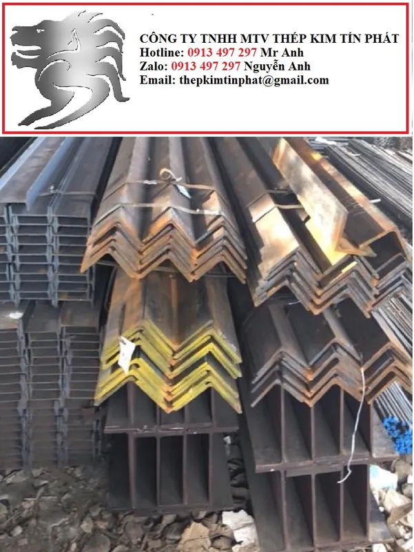Sản phẩm THEP HINH V80 — Công Ty TNHH Một Thành Viên Thép Kim Tín Phát — MST 3702227430