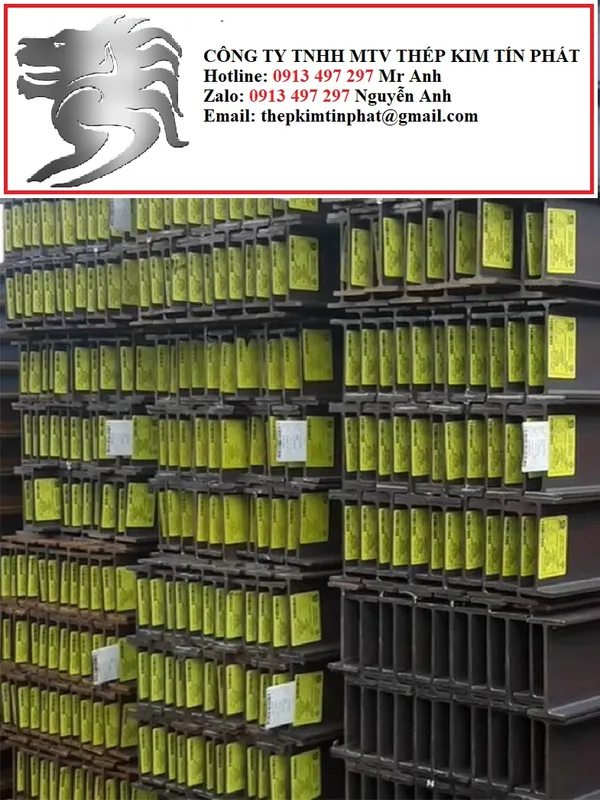 Sản phẩm THEP I248 — Công Ty TNHH Một Thành Viên Thép Kim Tín Phát — MST 3702227430