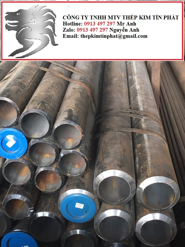 Sản phẩm THEP ONG DUC PHI 152 — Công Ty TNHH Một Thành Viên Thép Kim Tín Phát — MST 3702227430
