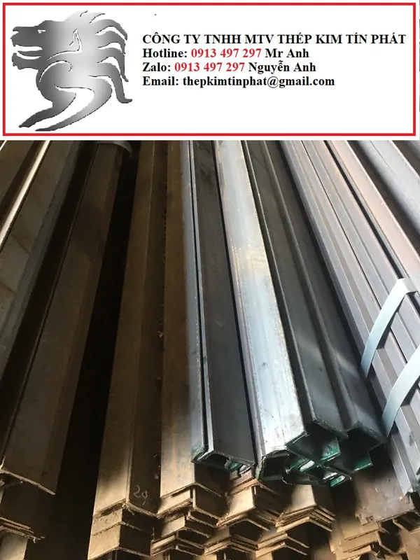 Sản phẩm THEP U50 Copy — Công Ty TNHH Một Thành Viên Thép Kim Tín Phát — MST 3702227430