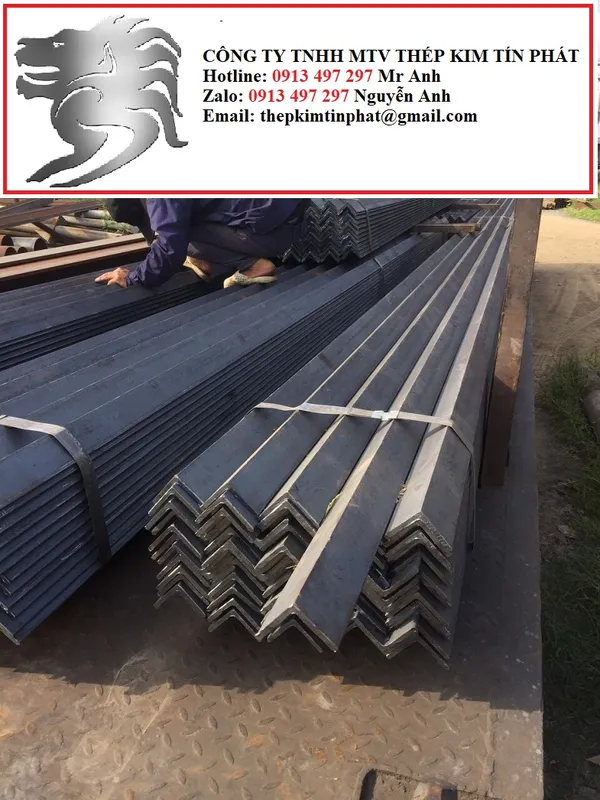 Sản phẩm THEP V80X80 — Công Ty TNHH Một Thành Viên Thép Kim Tín Phát — MST 3702227430