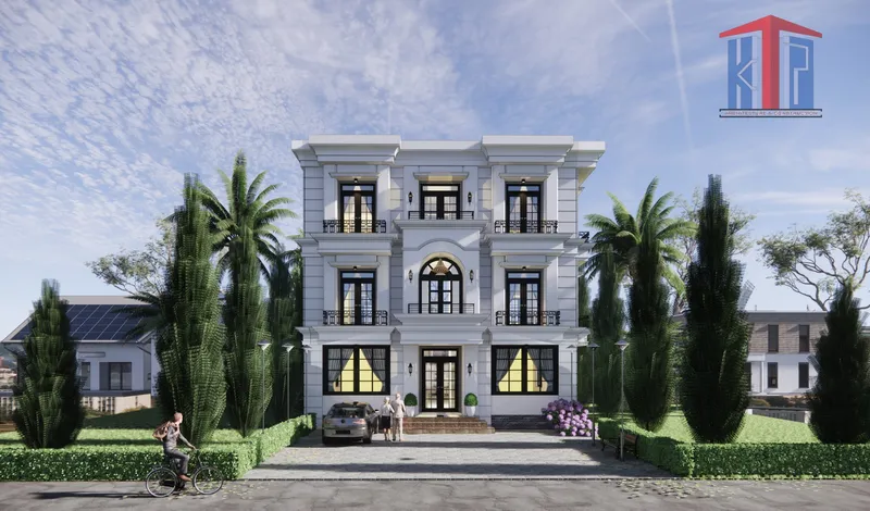 Sản phẩm biet thu chanh nghia kimtrongphat scaled — Tư Vấn Xây Dựng Kim Trọng Phát - Công Ty TNHH Tư Vấn Đầu Tư Xây Dựng Kim Trọng
Phát — MST 3702245461