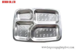 Sản phẩm khay com inox 4 ngan ma 352620p2 inox 201 kt 35 x 26 x 2cm_300x300 — Công Ty TNHH Thương Mại Dịch Vụ Be Vi Co — MST 3702264182