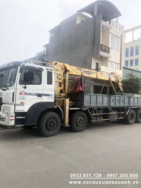 Sản phẩm cho thue xe cau 4 1696 — Xe Nâng Xuân Sáu Anh - Công Ty TNHH Một Thành Viên Thương Mại Dịch Vụ Vận Tải
Xuân Sáu Anh — MST 3702291651