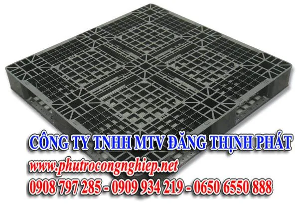 Sản phẩm pallet 1100 x 1100 x 125 mm pp22002 — Pallet Nhựa Đăng Thịnh Phát - Công Ty TNHH Dịch Vụ Công Nghiệp Đăng Thịnh Phát — MST 3702296219