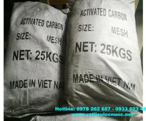 Sản phẩm Than hoat tinh dang vien2 c77165d8 — Công Ty TNHH MTV Xây Dựng Môi Trường Hòa Phát — MST 3702297117