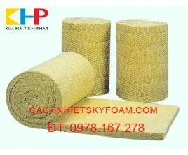 Sản phẩm rock wool dang cuon 9884_268x206.54777070064 — Vật Liệu Cách Nhiệt Cách Âm - Công Ty TNHH MTV Kim Hà Tiến Phát — MST 3702301652