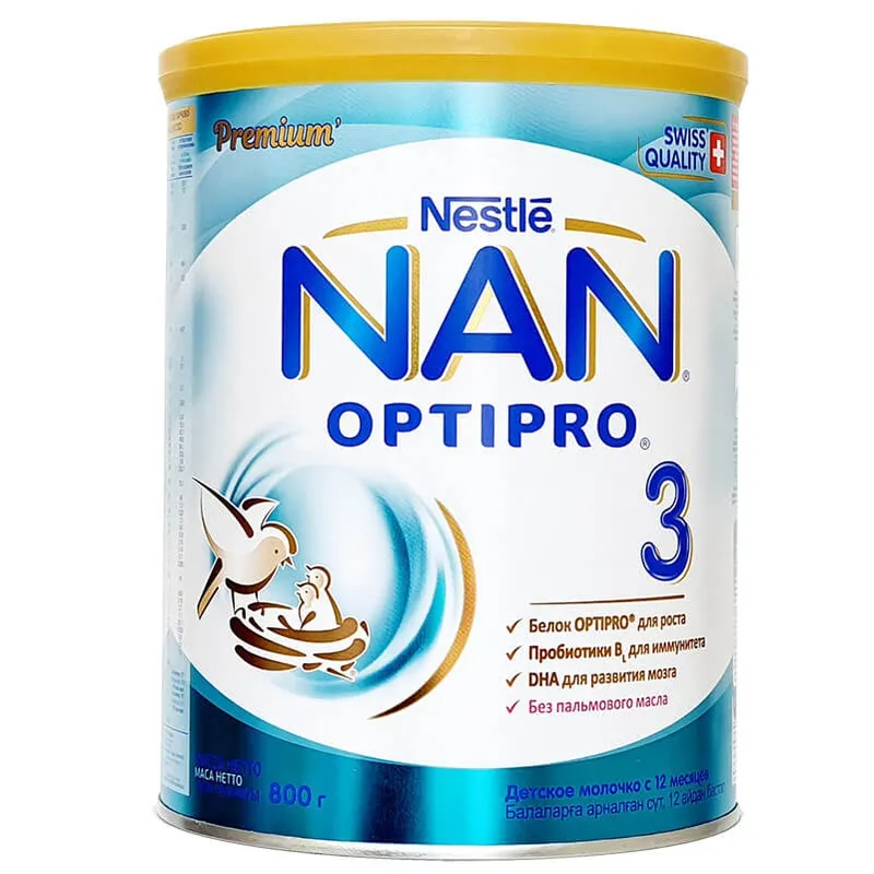 Sản phẩm SPDD Nestle Nan 3 800g 1 3tuoi Nga — Công Ty TNHH Thành Hoàng Long — MST 3702321828
