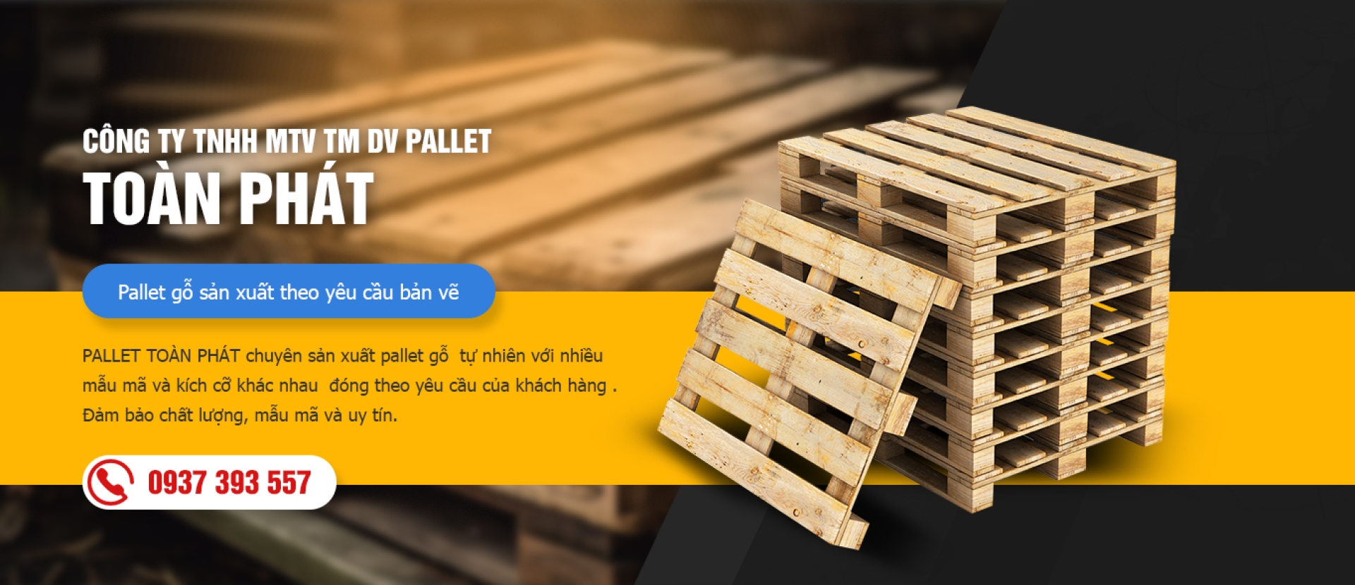 Sản phẩm slide 14500.jpg — Pallet Toàn Phát - Công Ty TNHH Một Thành Viên Thương Mại Dịch Vụ Pa Lét Toàn
Phát — MST 3702329457