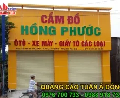 Sản phẩm bang hieu tiem cam do 8373 — Công Ty TNHH MTV Quảng Cáo Tuấn á Đông — MST 3702345755