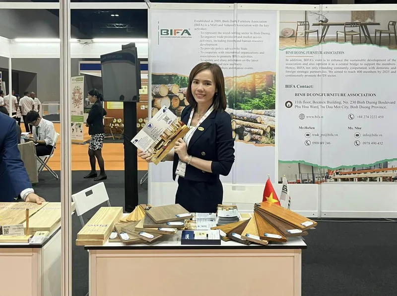 Sản phẩm hoi cho malaysian wood expo 2023 1 — Sàn Gỗ Vĩnh Tiến - Công Ty TNHH SX TM Thiết Kế Xây Dựng Vĩnh Tiến — MST 3702352826