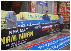 Sản phẩm bien quang cao quangcaotaibinhduong — Công Ty TNHH Quảng Cáo Khắc Dấu Thanh Niên — MST 3702353315