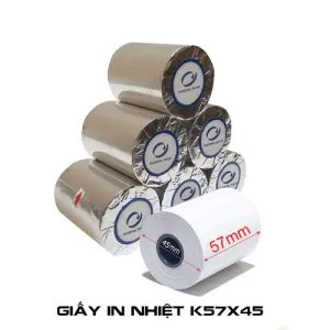 Sản phẩm Giay in nhiet K57x45 300x300 — Thiết Bị Mã Vạch Phúc An - Công Ty TNHH Tem Nhãn Mã Vạch Phúc An — MST 3702358698