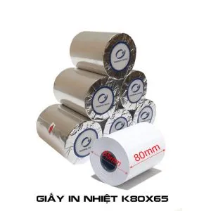 Sản phẩm Giay in nhiet K80x65 300x300 — Thiết Bị Mã Vạch Phúc An - Công Ty TNHH Tem Nhãn Mã Vạch Phúc An — MST 3702358698