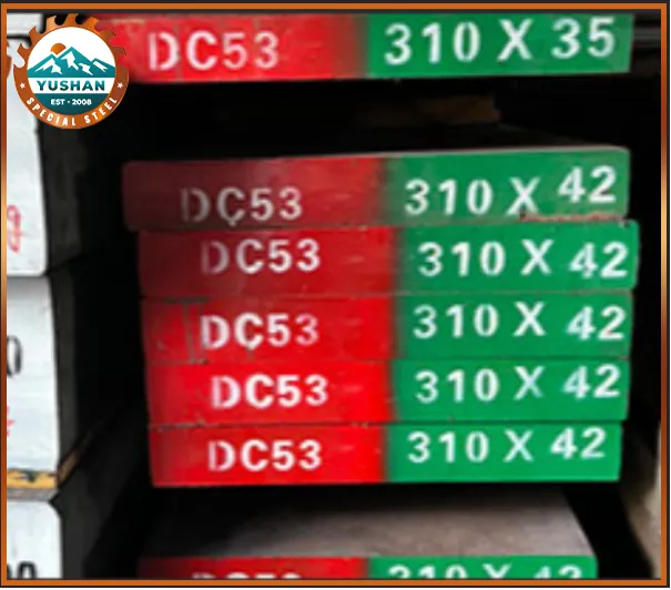 Sản phẩm DC53 — Thép Chế Tạo Yushan - Công Ty TNHH Yushan Việt Nam — MST 3702362327