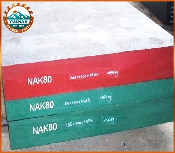 Sản phẩm NAK80 — Thép Chế Tạo Yushan - Công Ty TNHH Yushan Việt Nam — MST 3702362327