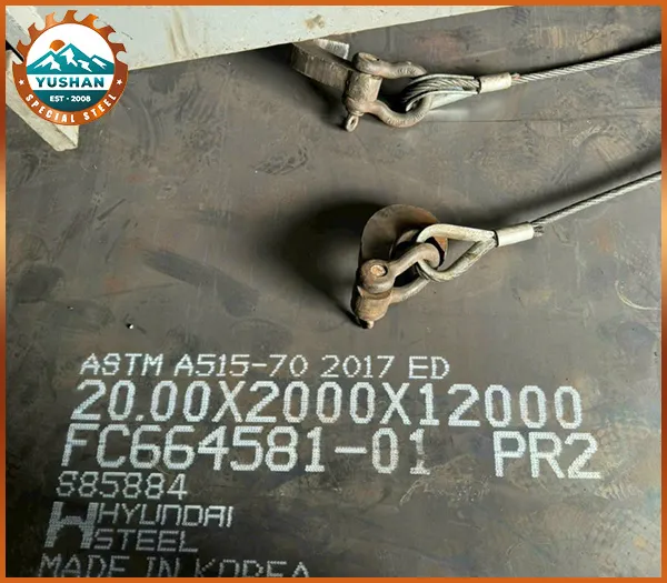 Sản phẩm Thep cuong do cao a515 70 — Thép Chế Tạo Yushan - Công Ty TNHH Yushan Việt Nam — MST 3702362327