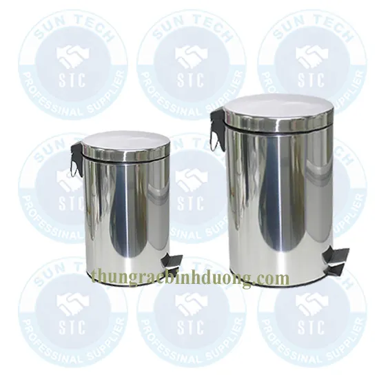 Sản phẩm thung rac inox dap chan — Công Ty TNHH Thương Mại Dịch Vụ Xuất Nhập Khẩu Nhật Nghệ — MST 3702364980