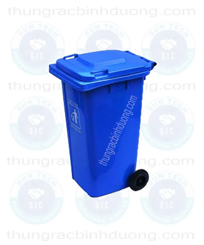 Sản phẩm thung rac nhua 120 lit xanh duong 1 — Công Ty TNHH Thương Mại Dịch Vụ Xuất Nhập Khẩu Nhật Nghệ — MST 3702364980