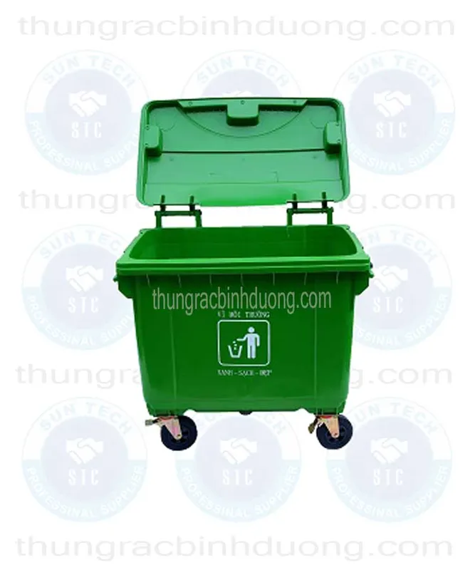 Sản phẩm thung rac nhua 660 lit xanh la — Công Ty TNHH Thương Mại Dịch Vụ Xuất Nhập Khẩu Nhật Nghệ — MST 3702364980