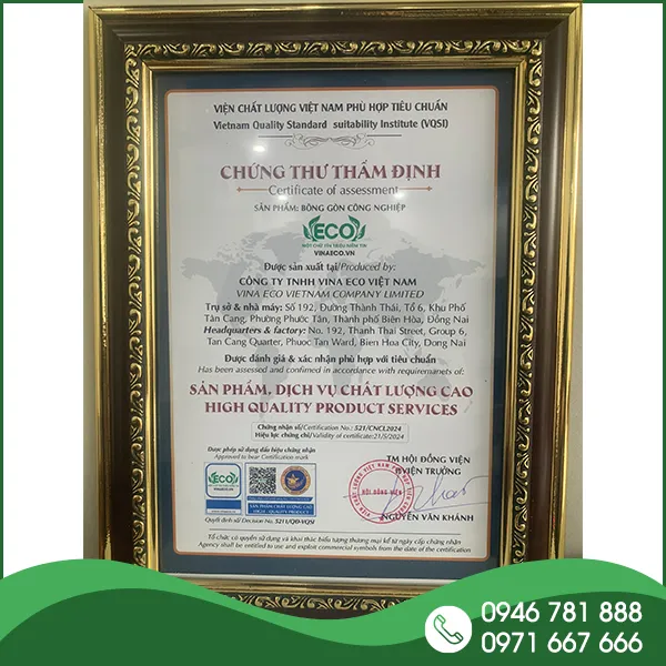 Sản phẩm SP — Bông Gòn Eco - Công Ty TNHH Vina Eco Việt Nam — MST 3702367942