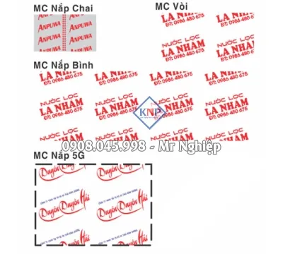 Sản phẩm in mang co nap binh 4123 — Công Ty TNHH Một Thành Viên Sản Xuất Thương Mại Khởi Nghiệp Phát — MST 3702370053