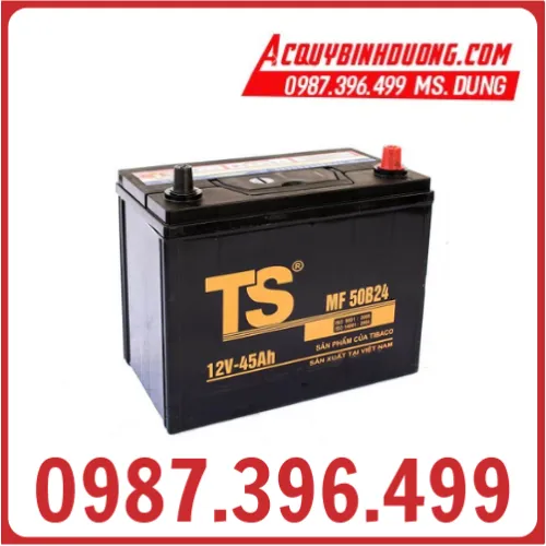 Sản phẩm 6vky6h08epo5afp24tht89xnz69c_ac quy ts mf 50b24ls 12v 45ah — ắc quy Bình Việt Phát - Công Ty TNHH Bình Việt Phát — MST 3702370744