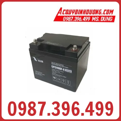 Sản phẩm ac quy vision cp12400fx 12v40ah — ắc quy Bình Việt Phát - Công Ty TNHH Bình Việt Phát — MST 3702370744