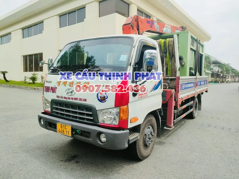 Sản phẩm thue xe cau thung 550 — Cho Thuê Xe Cẩu Thịnh Phát - Công Ty TNHH Vận Tải Cẩu Thịnh Phát — MST 3702382940