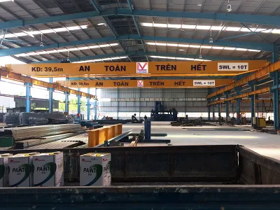 Sản phẩm cau truc dam doi 10 tan S0BDQ — Thang Máy, Cầu Trục Long Vũ - Công Ty TNHH Sản Xuất Cầu Trục Thang Máy Long Vũ — MST 3702383888