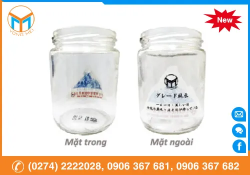 Sản phẩm decal 2 mat dan chai trong suot — Chi Nhánh Công Ty TNHH Kỹ Thuật In ấn Yong Mei — MST 3702399782