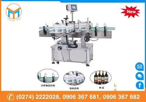 Sản phẩm mÃ¡y dÃ¡n nhÃ£n tá»± Ä‘á»™ng chai trÃ²n — Chi Nhánh Công Ty TNHH Kỹ Thuật In ấn Yong Mei — MST 3702399782