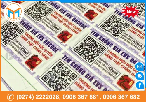 Sản phẩm tem nhan yongmei (18) — Chi Nhánh Công Ty TNHH Kỹ Thuật In ấn Yong Mei — MST 3702399782