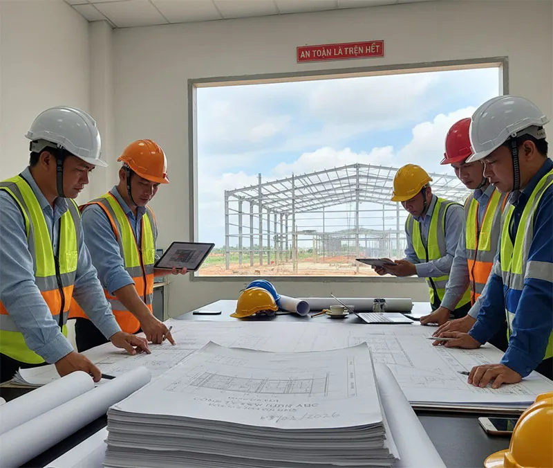Sản phẩm Lam ho so hoan cong tai KCN Di An — Công Ty TNHH Một Thành Viên Cơ Khí Xây Dựng Nasa Bình Dương — MST 3702402629