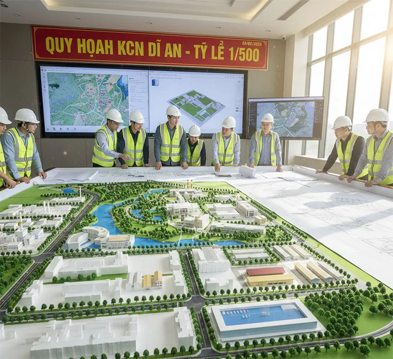 Sản phẩm Lam ho so quy hoach 1 500 tai KCN Di An — Công Ty TNHH Một Thành Viên Cơ Khí Xây Dựng Nasa Bình Dương — MST 3702402629