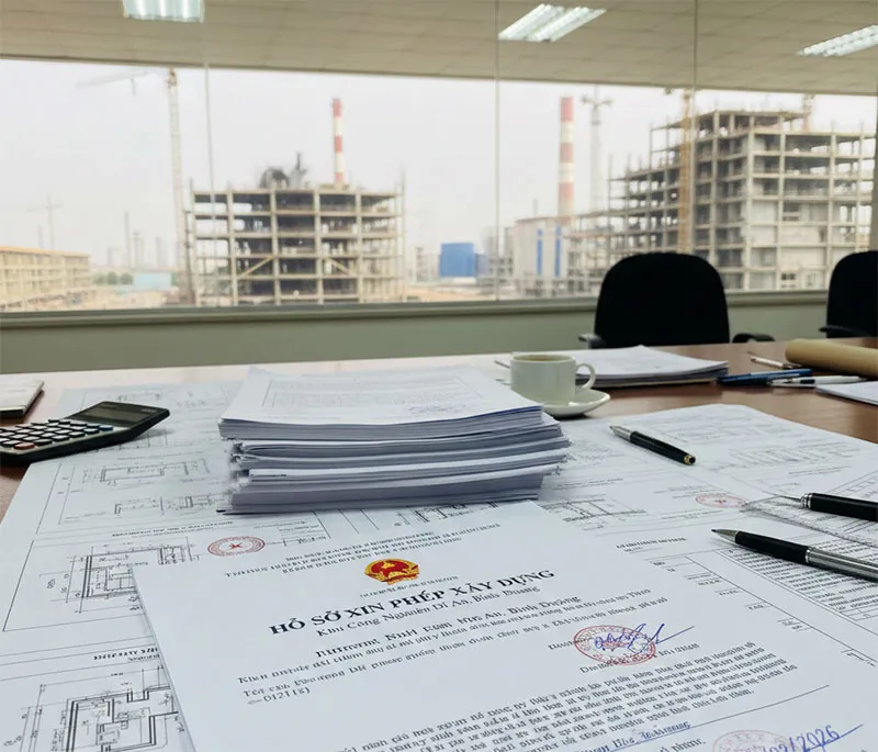 Sản phẩm Lap ho so xin phep xay dung tai KCN Di An — Công Ty TNHH Một Thành Viên Cơ Khí Xây Dựng Nasa Bình Dương — MST 3702402629