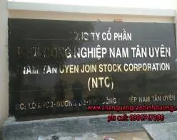 Sản phẩm du an gia cong chu inox trang kcn nam tan uyen33200 — Công Ty Quảng Cáo Kiến An — MST 3702438343