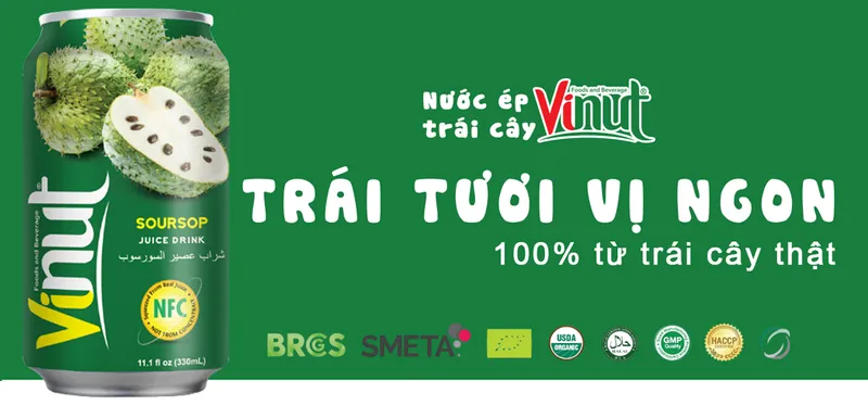 Sản phẩm banner vinut 2 — Nước Giải Khát Nam Việt - Công Ty Cổ Phần Thực Phẩm Và Nước Giải Khát Nam Việt — MST 3702469912