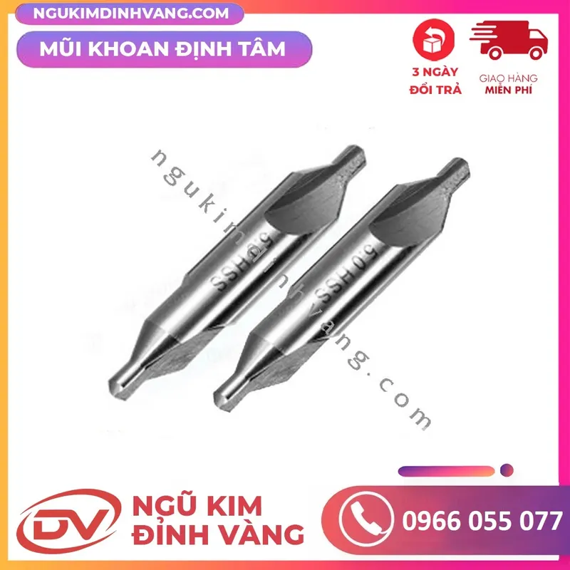 Sản phẩm Mui Khoan Dinh Tam — Công Ty TNHH Một Thành Viên Ngũ Kim Đỉnh Vàng — MST 3702503017