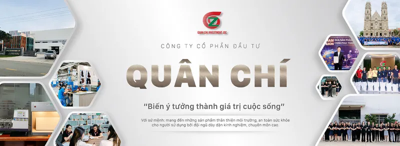 Sản phẩm BANNER WEBSITE QUANCHI 1 S1O1 — Công Ty CP Đầu Tư Quân Chí — MST 3702518493