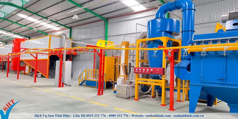 Sản phẩm Dịch vụ sơn tĩnh điện Hải Thịnh — Sơn Tĩnh Điện Hải Thịnh - Công Ty TNHH SX & TM Sơn Hải Thịnh — MST 3702530317