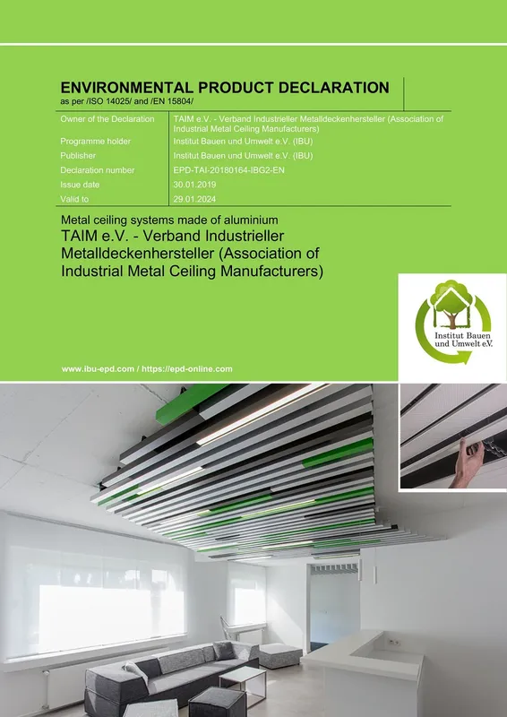 Sản phẩm Metal ceiling systems made of aluminium 01 — Công Ty TNHH Hunter Douglas Indochina — MST 3702538066