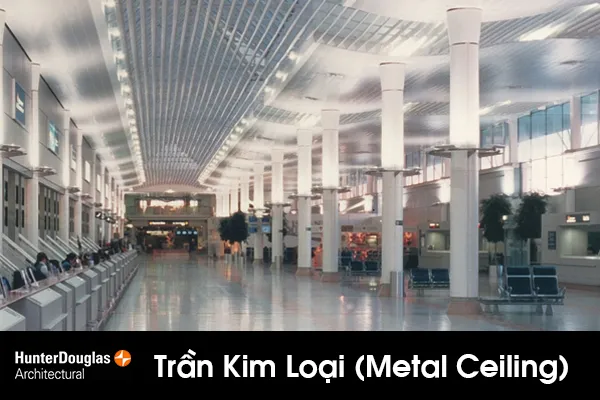 Sản phẩm tran kim loai tran nhom metal ceiling — Công Ty TNHH Hunter Douglas Indochina — MST 3702538066