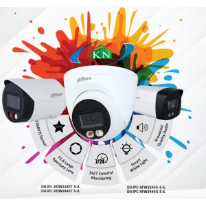 Sản phẩm camera ip dahua full color dual_light — Công Ty Cổ Phần Công Nghệ Và Dịch Vụ Khang Nguyên — MST 3702547134