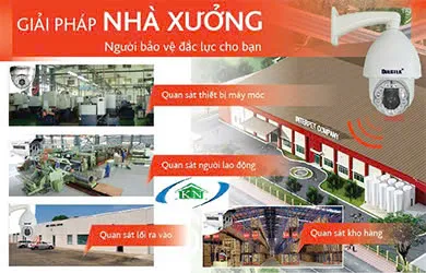 Sản phẩm giai phap lap dat camera kho xuong — Công Ty Cổ Phần Công Nghệ Và Dịch Vụ Khang Nguyên — MST 3702547134