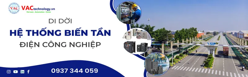 Sản phẩm di doi he thong dien cong nghiep — Biến Tần VAC - Công Ty Cổ Phần Kỹ Thuật VAC — MST 3702550592