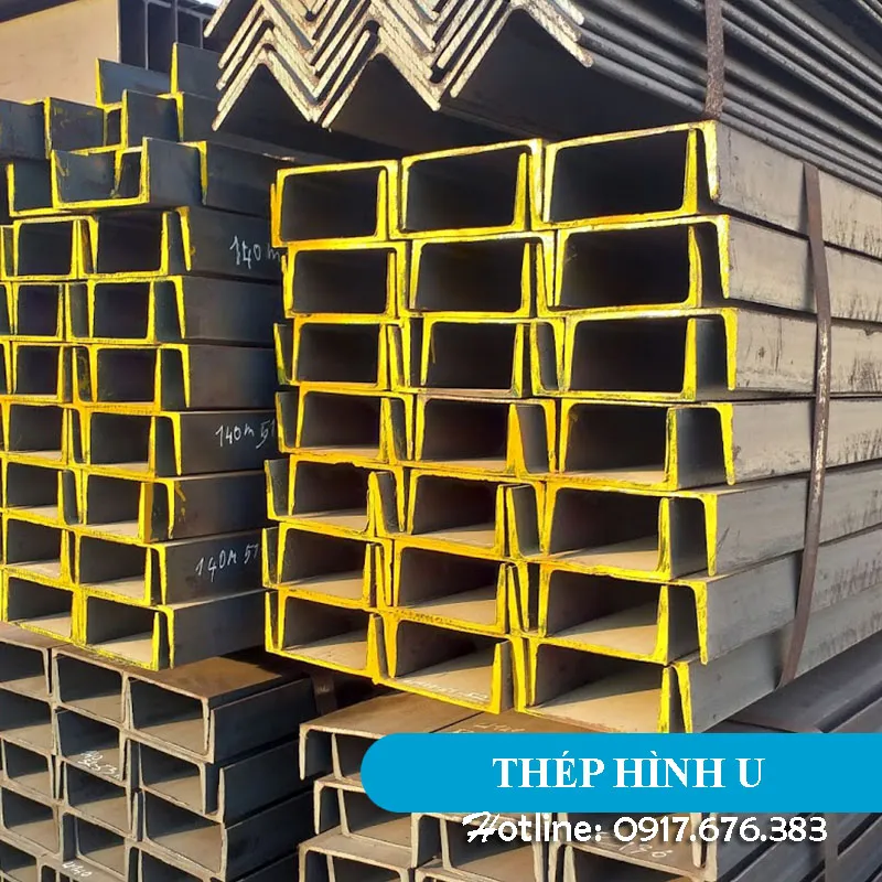Sản phẩm thep hinh chu u — Công Ty TNHH XNK Thép Thành Đạt Phát — MST 3702560417