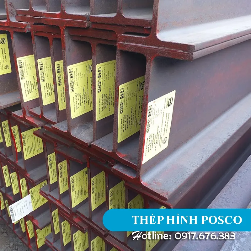 Sản phẩm thep hinh posco — Công Ty TNHH XNK Thép Thành Đạt Phát — MST 3702560417