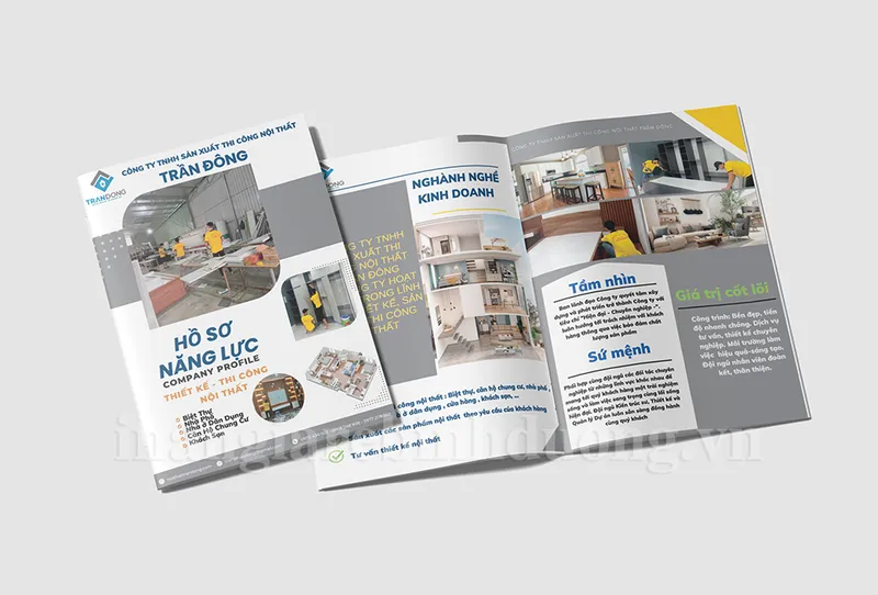 Sản phẩm catalogue tran dong — In ấn HPDC - Công Ty Trách Nhiệm Hữu Hạn HPDC — MST 3702570447