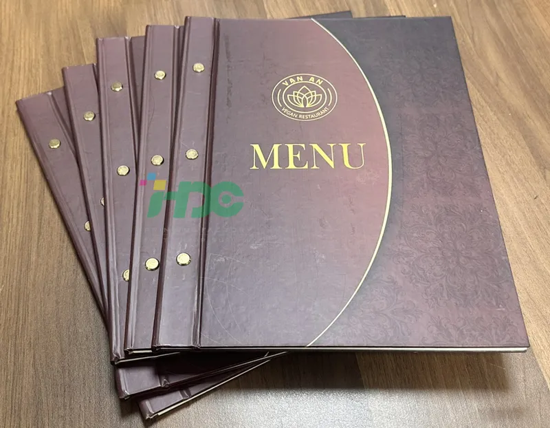 Sản phẩm menu cao cap binh duong — In ấn HPDC - Công Ty Trách Nhiệm Hữu Hạn HPDC — MST 3702570447